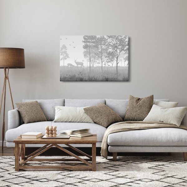 Slika - Livada sa jelenima (90x60 cm)