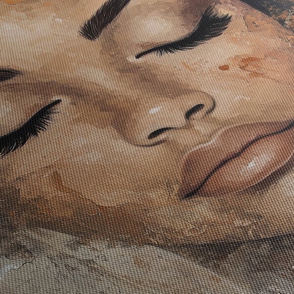 Slika - Portret žene (120x50 cm)