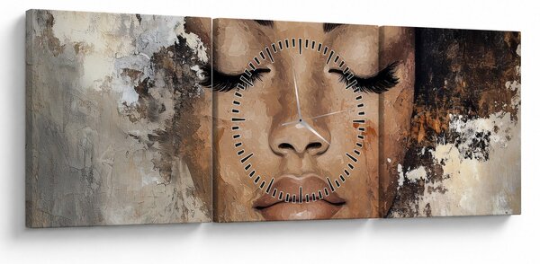 Slika - Portret žene (sa satom) (90x30 cm)