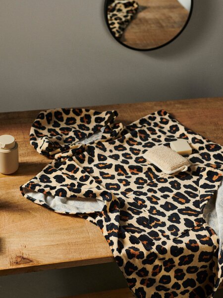 Sinsay - Ručnik s kapuljačom s leopard uzorkom