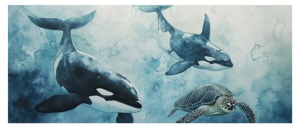 Slika - Podvodna slika (120x50 cm)