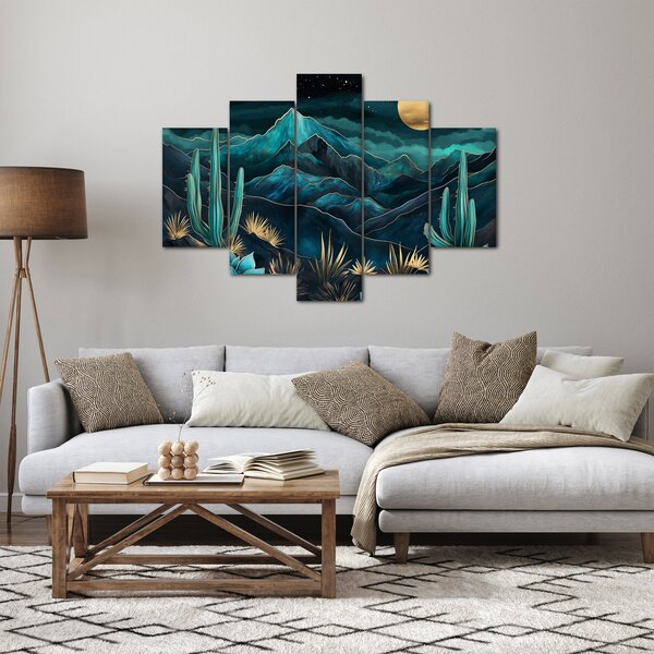 Slika - Tirkizna noć (150x105 cm)