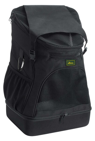 Hunter ruksak za pse putni Miles 30x22x45 cm crni