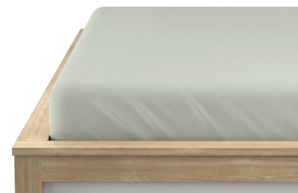 Jersey plahta svijetlo mentol 90 x 200 cm