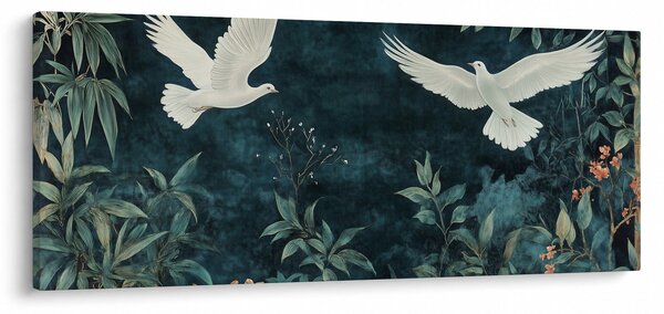 Slika - Dva goluba (120x50 cm)