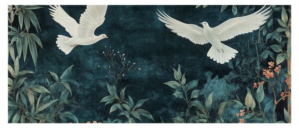 Slika - Dva goluba (120x50 cm)