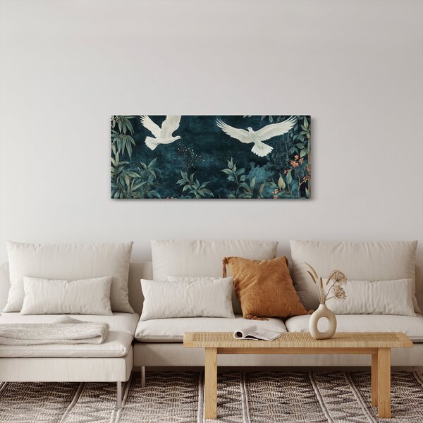 Slika - Dva goluba (120x50 cm)
