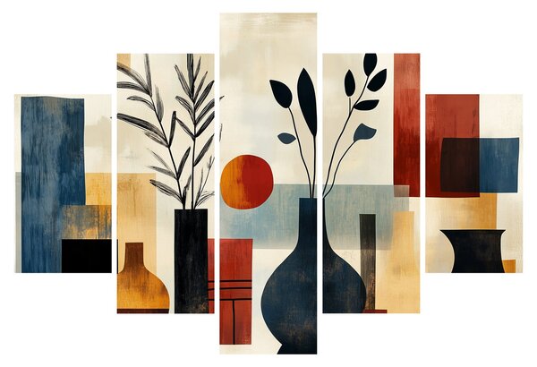 Slika - Kubističke vaze (150x105 cm)