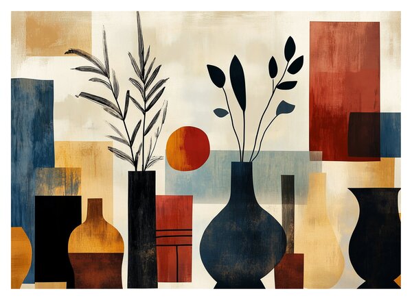 Slika - Kubističke vaze (70x50 cm)