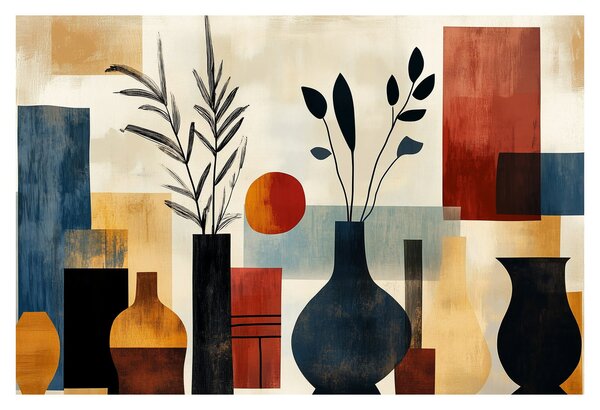 Slika - Kubističke vaze (90x60 cm)