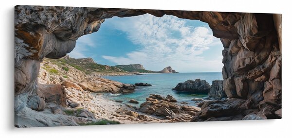 Slika - Špilja uz more (120x50 cm)