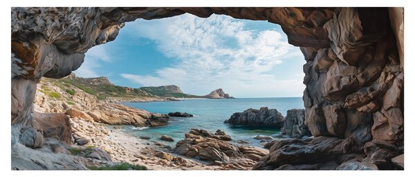 Slika - Špilja uz more (120x50 cm)