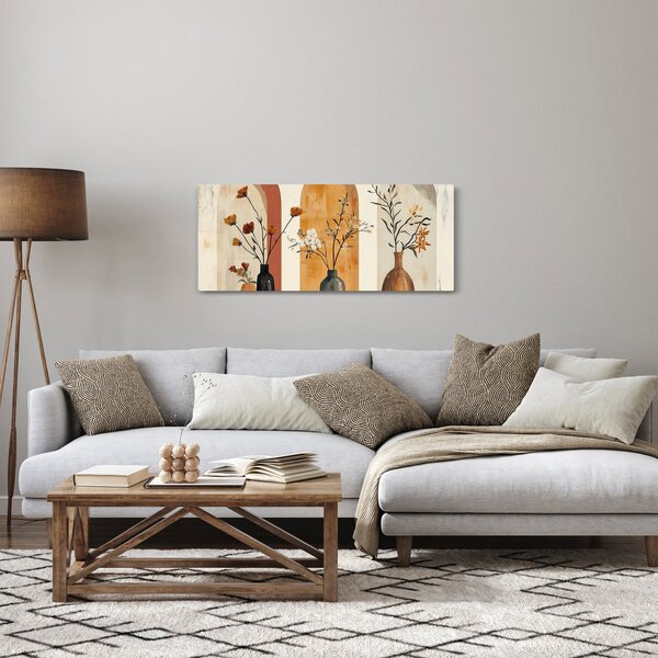 Slika - Vaze u lukovima (120x50 cm)