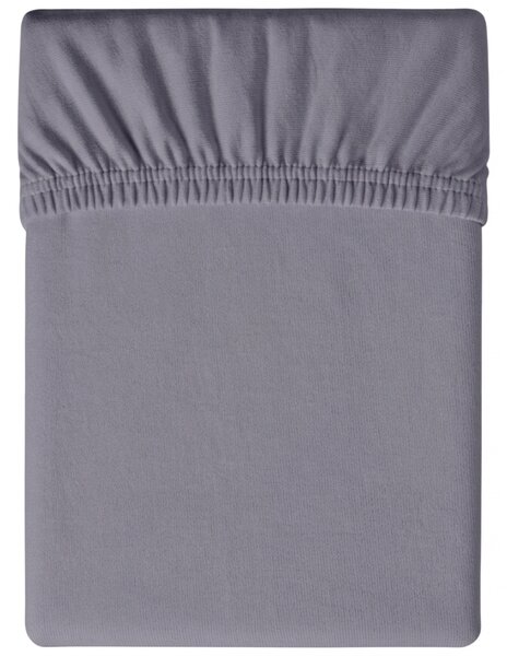 Jersey plahta modro-siva 90 x 200 cm