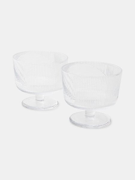 Sinsay - Set rebrastih čaša za sladoled 2 pack