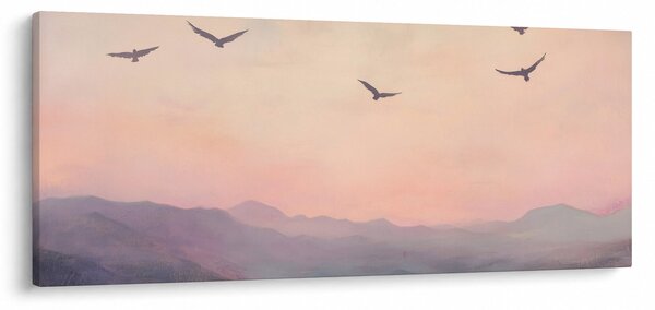 Slika - Jato ptica II. (120x50 cm)