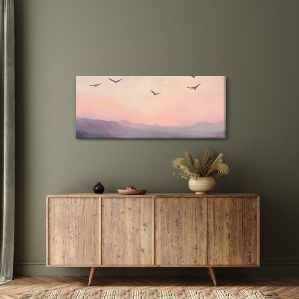 Slika - Jato ptica II. (120x50 cm)