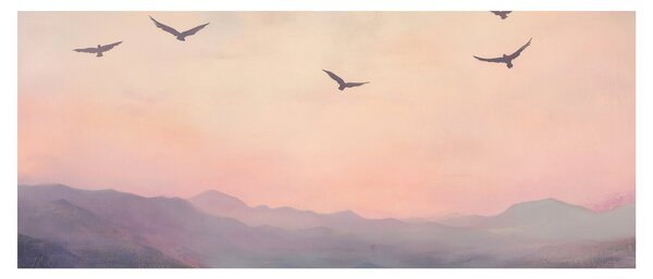 Slika - Jato ptica II. (120x50 cm)