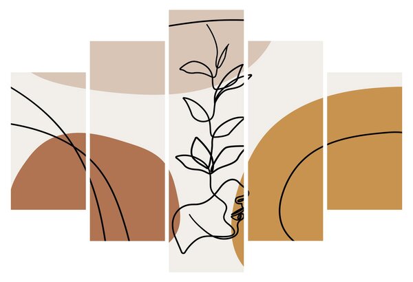 Slika - Boho oblici (150x105 cm)