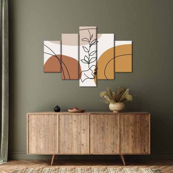 Slika - Boho oblici (150x105 cm)