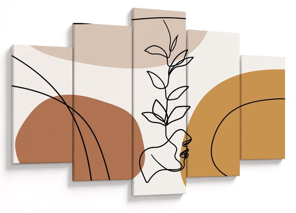 Slika - Boho oblici (150x105 cm)