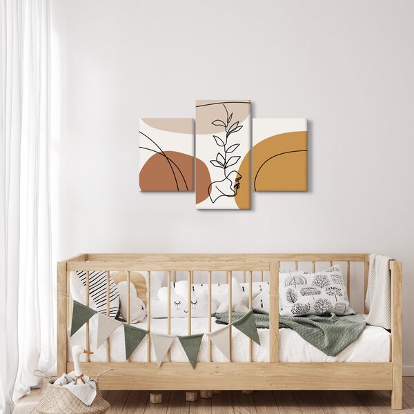 Slika - Boho oblici (90x60 cm)