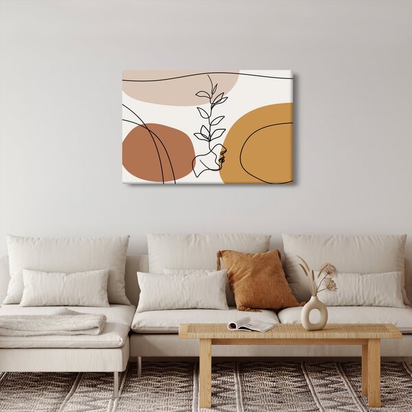 Slika - Boho oblici (90x60 cm)