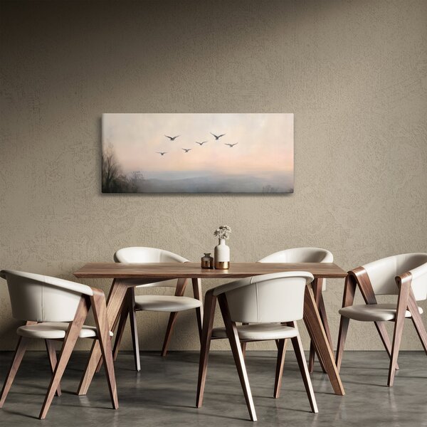 Slika - Jato ptica (120x50 cm)