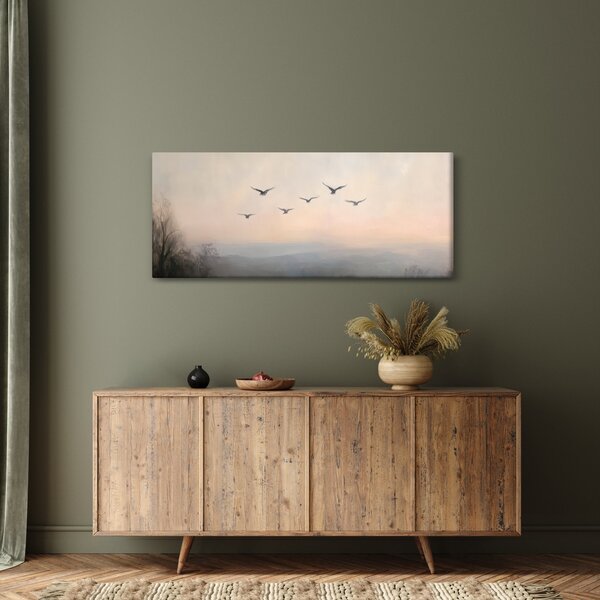 Slika - Jato ptica (120x50 cm)