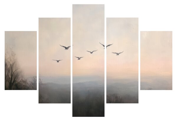 Slika - Jato ptica (150x105 cm)