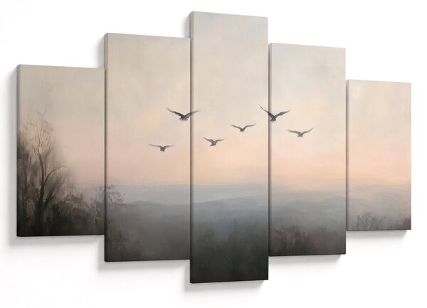 Slika - Jato ptica (150x105 cm)
