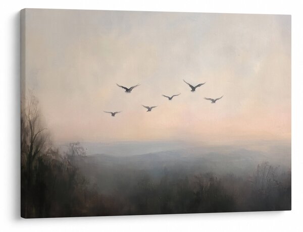 Slika - Jato ptica (70x50 cm)
