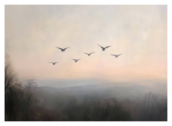 Slika - Jato ptica (70x50 cm)