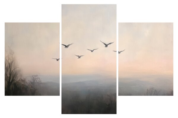 Slika - Jato ptica (90x60 cm)