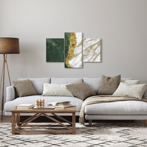 Slika - Zeleni mramor N⁰1 (90x60 cm)