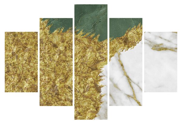 Slika - Zeleni mramor N⁰2 (150x105 cm)