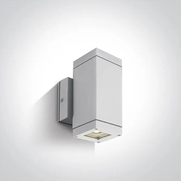 VANJSKA ZIDNA LAMPA 2X35W/GU10 IP 54 BIJELA DM67130A/W#