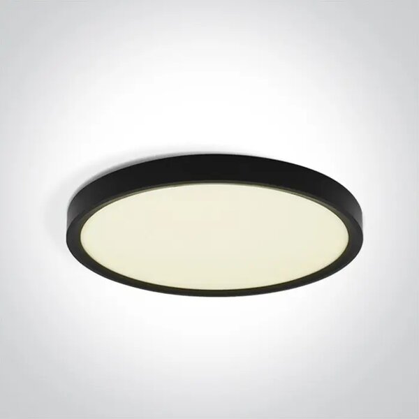 PLAFONJERA LED crna 24W CCTV IP20 230V 1920lm 2800-3200-4000k DM62006A/B/V