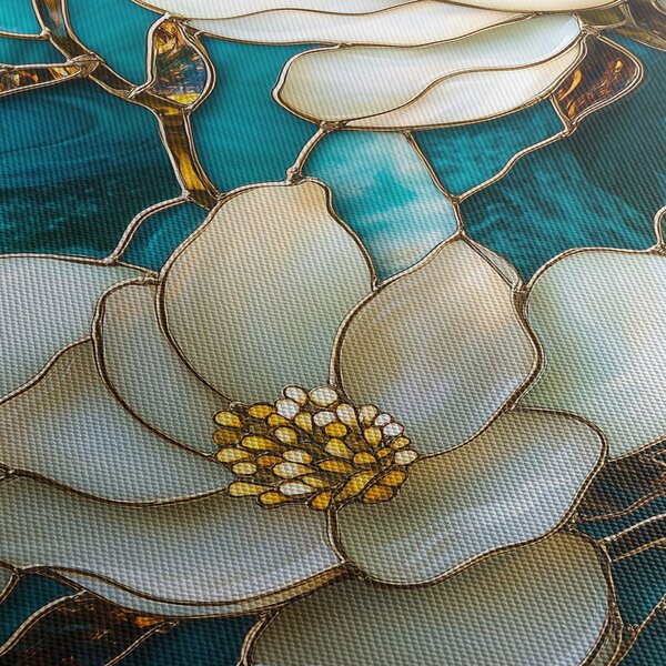 Slika - Vitraj s magnolijom (90x60 cm)