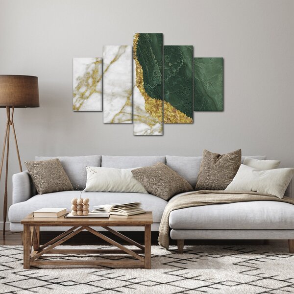 Slika - Zeleni mramor N⁰3 (150x105 cm)