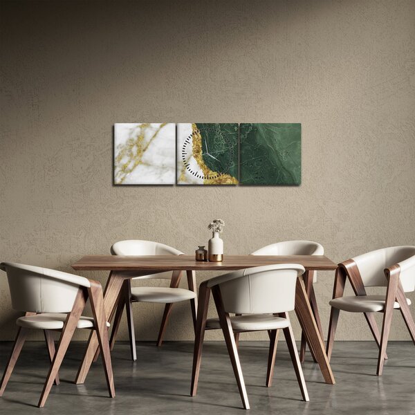 Slika - Zeleni mramor N⁰3 (sa satom) (90x30 cm)