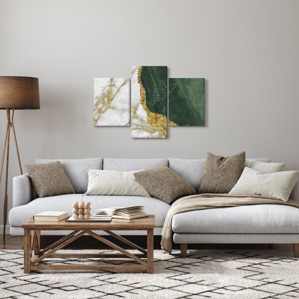Slika - Zeleni mramor N⁰3 (90x60 cm)