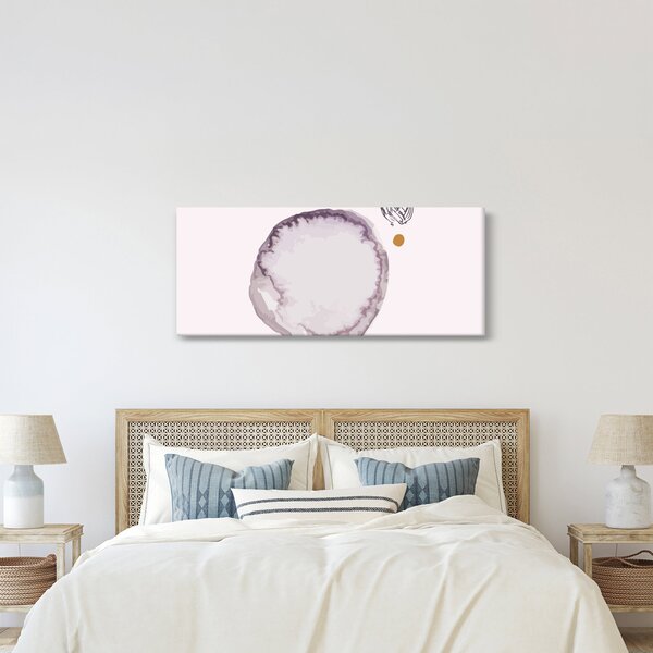 Slika - Ljubičasti minimalizam N⁰4 (120x50 cm)