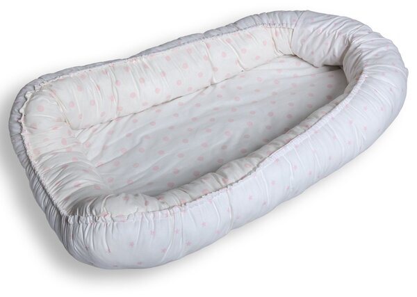 Magic Baby gnijezdo za bebe Ton Ton / Stars Dots, podesivo, 100% pamuk, OEKO-TEX®