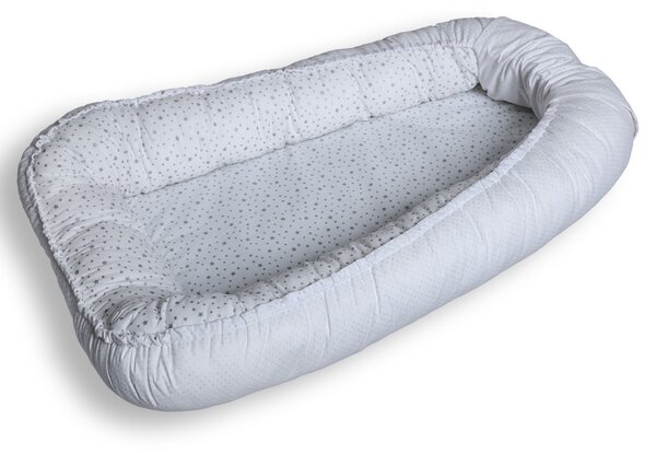 Magic Baby gnijezdo za bebe Ton Ton / Stars Dots, podesivo, 100% pamuk, OEKO-TEX®
