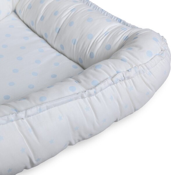 Magic Baby gnijezdo za bebe Ton Ton / Stars Dots, podesivo, 100% pamuk, OEKO-TEX®