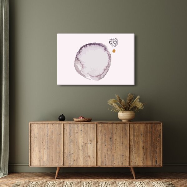 Slika - Ljubičasti minimalizam N⁰4 (90x60 cm)