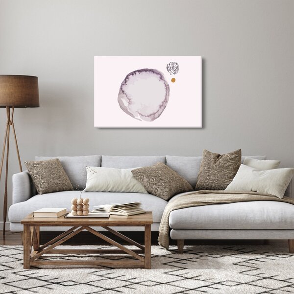 Slika - Ljubičasti minimalizam N⁰4 (90x60 cm)