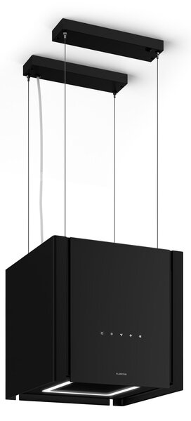 Klarstein Velaire kuhinjska napa s funkcijom podizanja 40 cm, Elegantna, minimalistička, snažna, Energetski razred A++, 601 m³/h