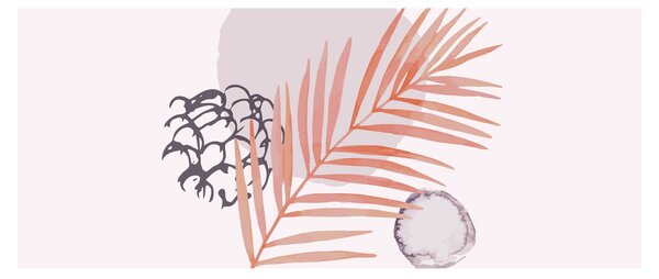 Slika - Ljubičasti minimalizam N⁰3 (120x50 cm)